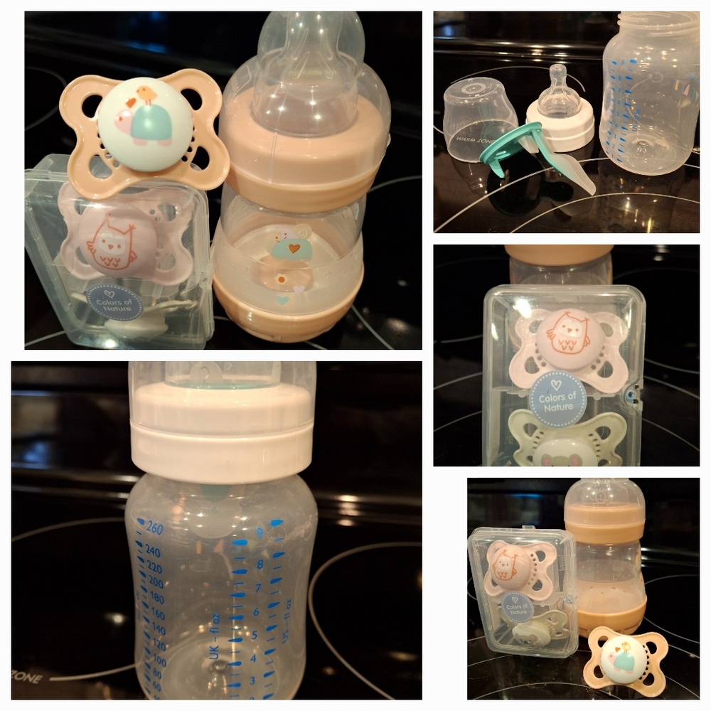 New MAM & Avent Bottles And Pacifiers